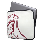 Höhlenmalerei-Laptop-Hülle Laptopschutzhülle (Vorderseite Links)
