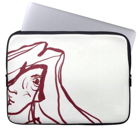 Höhlenmalerei-Laptop-Hülle Laptopschutzhülle (Vorderseite)