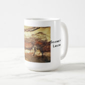 Höhlenmalerei, Lascaux Kaffeetasse (VorderseiteRechts)