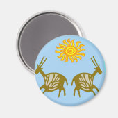 Höhlenmalerei Magnet (Vorderseite/Rückseite)