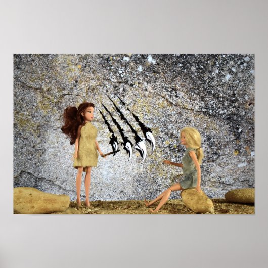 Höhlenmalerei. Plakat (Vorne)