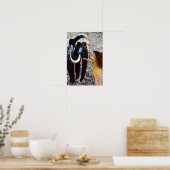 Höhlenmalerei. Plakat (Küche)
