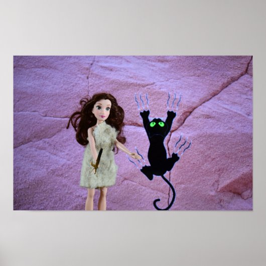 Höhlenmalerei. Plakat (Vorne)