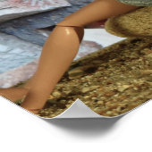 Höhlenmalerei. Plakat (Ecke)