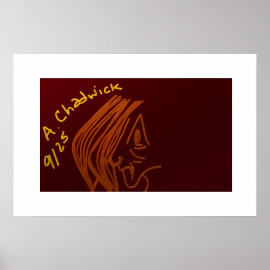 Höhlenmalerei Poster (Vorne)