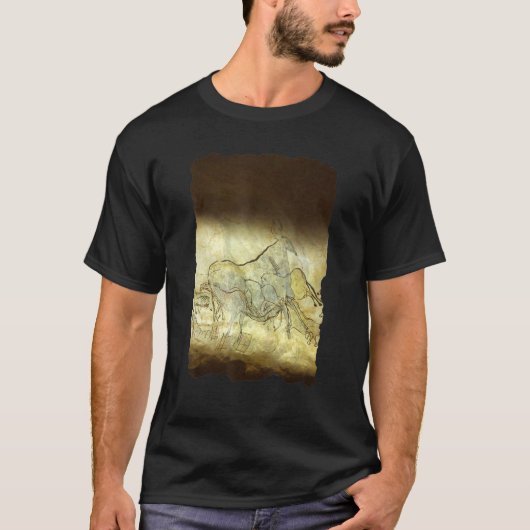 Höhlenmalerei prähistorische Bullen in der Höhle L T-Shirt (Vorderseite)