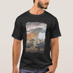 Höhlenmalerei prähistorischer Pferde in der Höhle  T-Shirt