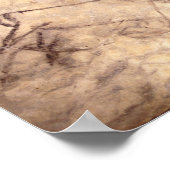 Höhlenmalerei Rouffignac Poster (Ecke)