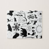 Höhlenmalereien - urzeitliche Kunst Puzzle (Horizontal)