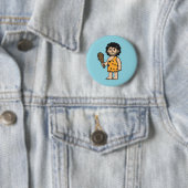 Höhlenmensch Throk Button (Beispiel)