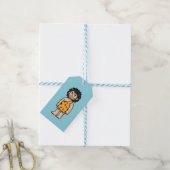 Höhlenmensch Throk Geschenkanhänger (Mit Garn)