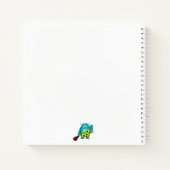 Höhlenmonster Notizblock (Rückseite)