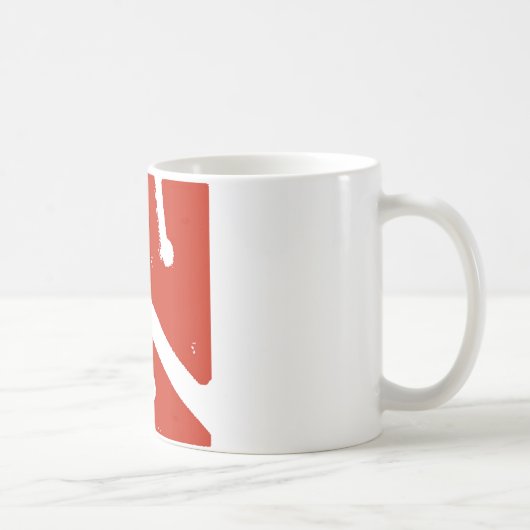 Höhlenpfeilflagge Kaffeetasse (Rechts)