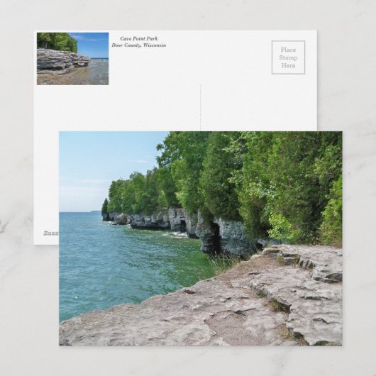 Höhlenspitze Park Postkarte (Vorne/Hinten)
