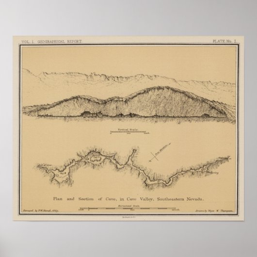 Höhlental, Nevada Poster (Vorne)