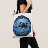 Höhlentauchen Kunst - Unterwasser-Taucher Tasche (Von Nahem)