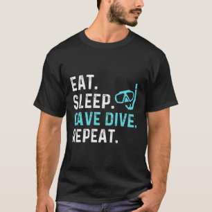 Höhlentauchen Lover Deep Sea Diver Funny Cave Dive T-Shirt