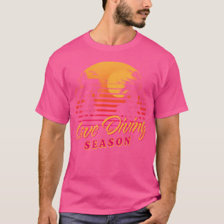 Höhlentauchen Saison Höhle Diver Hobby Unterwasser T-Shirt