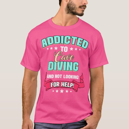 Höhlentauchen T-Shirt (Vorderseite)