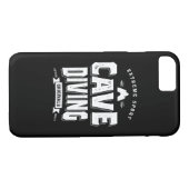 Höhlentauchen Unterwasser-Erkundung Taucher Shirts Case-Mate iPhone Hülle (Rückseite (Horizontal))