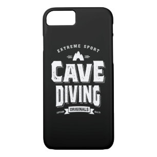 Höhlentauchen Unterwasser-Erkundung Taucher Shirts Case-Mate iPhone Hülle