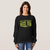 Höhlentaucher haben Spaß Sweatshirt (Vorne ganz)