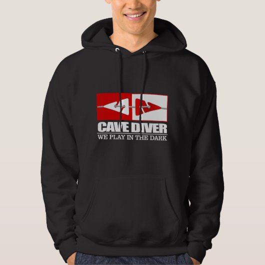 Höhlentaucher (LM) Hoodie (Vorderseite)