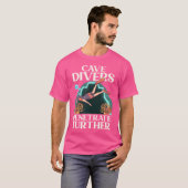 Höhlentaucher-Penetrate T-Shirt (Vorne ganz)