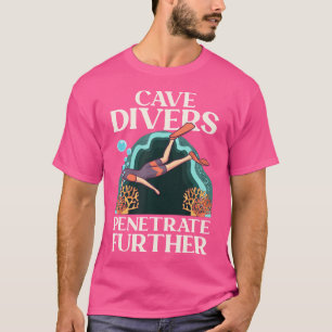 Höhlentaucher-Penetrate T-Shirt