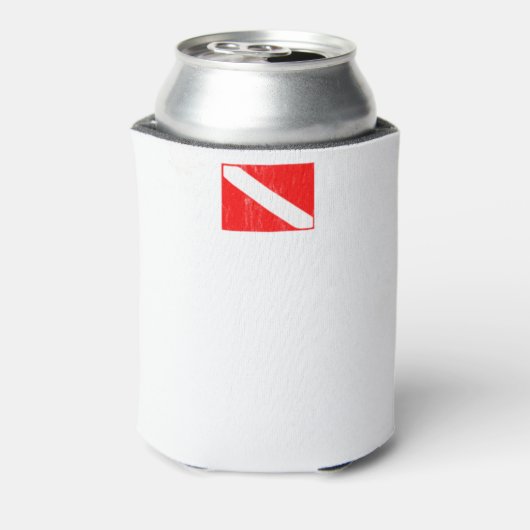 Höhlentaucher SCUBA Diving T-Shirts - 2 ist 1, 1 i Dosenkühler (Kanne Rückseite)