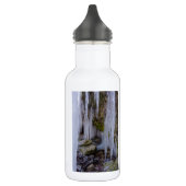Höhlentunnel Eiswasserflasche Edelstahlflasche (Links)