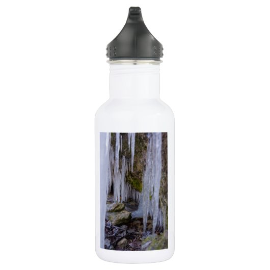 Höhlentunnel Eiswasserflasche Edelstahlflasche (Rechts)