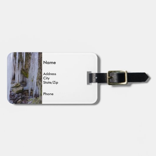 Höhlentunnel Gepäckanhänger (Vorderseite horizontal)