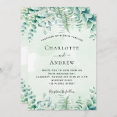 Höhlenwald mit Eukalyptus Einladung (Vorne/Hinten)