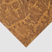 Höhlenzeichnung - Zwirn- oder Entdeckungspapier Seidenpapier (Detail)