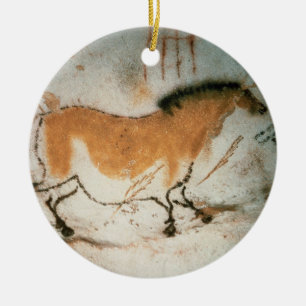 Höhlenzeichnungen Lascaux Französisch prähistorisc Keramik Ornament