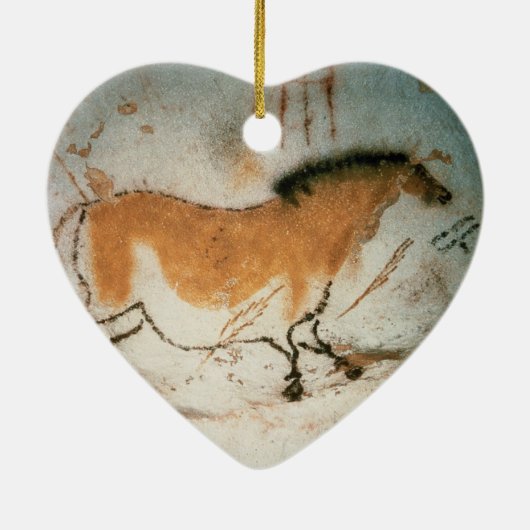 Höhlenzeichnungen Lascaux Französisch prähistorisc Keramik Ornament (Hinten)