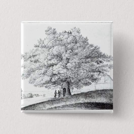 Hohler Baum bei Hampstead, 1663 Button (Vorderseite)