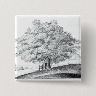 Hohler Baum bei Hampstead, 1663 Button