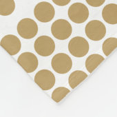 Hohlneutrale Punkte Fleecedecke (Ecke)