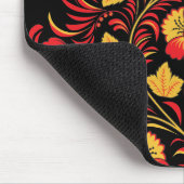 Hohloma russische Volkskunst Mousepad (Ecke)