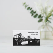 Hohlraumbildung Sie und ich Visitenkarte (Stehend Vorderseite)