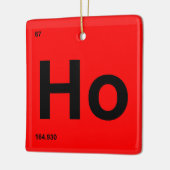 HoHo Benutzerdefiniertes Text Periodic Table Eleme Keramikornament (Links)