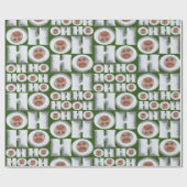 HoHo! Geschenk von mir! Ihr Face Wrapping Paper Geschenkpapier (Flach)