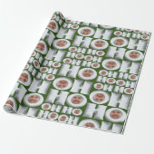 HoHo! Geschenk von mir! Ihr Face Wrapping Paper Geschenkpapier (Ungerollt)