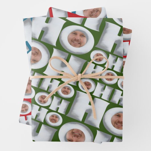 HoHo! Geschenk von mir! Ihr Face Wrapping Paper Geschenkpapier Set (Beispiel)