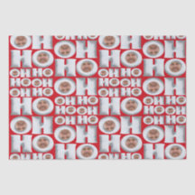 HoHo! Geschenk von mir! Ihr Face Wrapping Paper