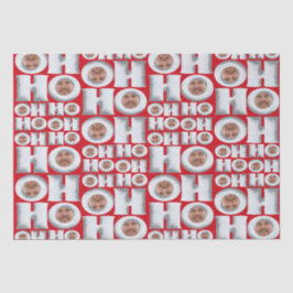 HoHo! Geschenk von mir! Ihr Face Wrapping Paper Seidenpapier