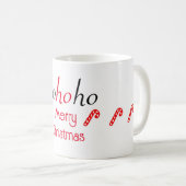 HoHo Green Frory Weihnachtsaufkleber Kaffeetasse (VorderseiteRechts)