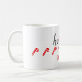 HoHo Green Frory Weihnachtsaufkleber Kaffeetasse (Links)